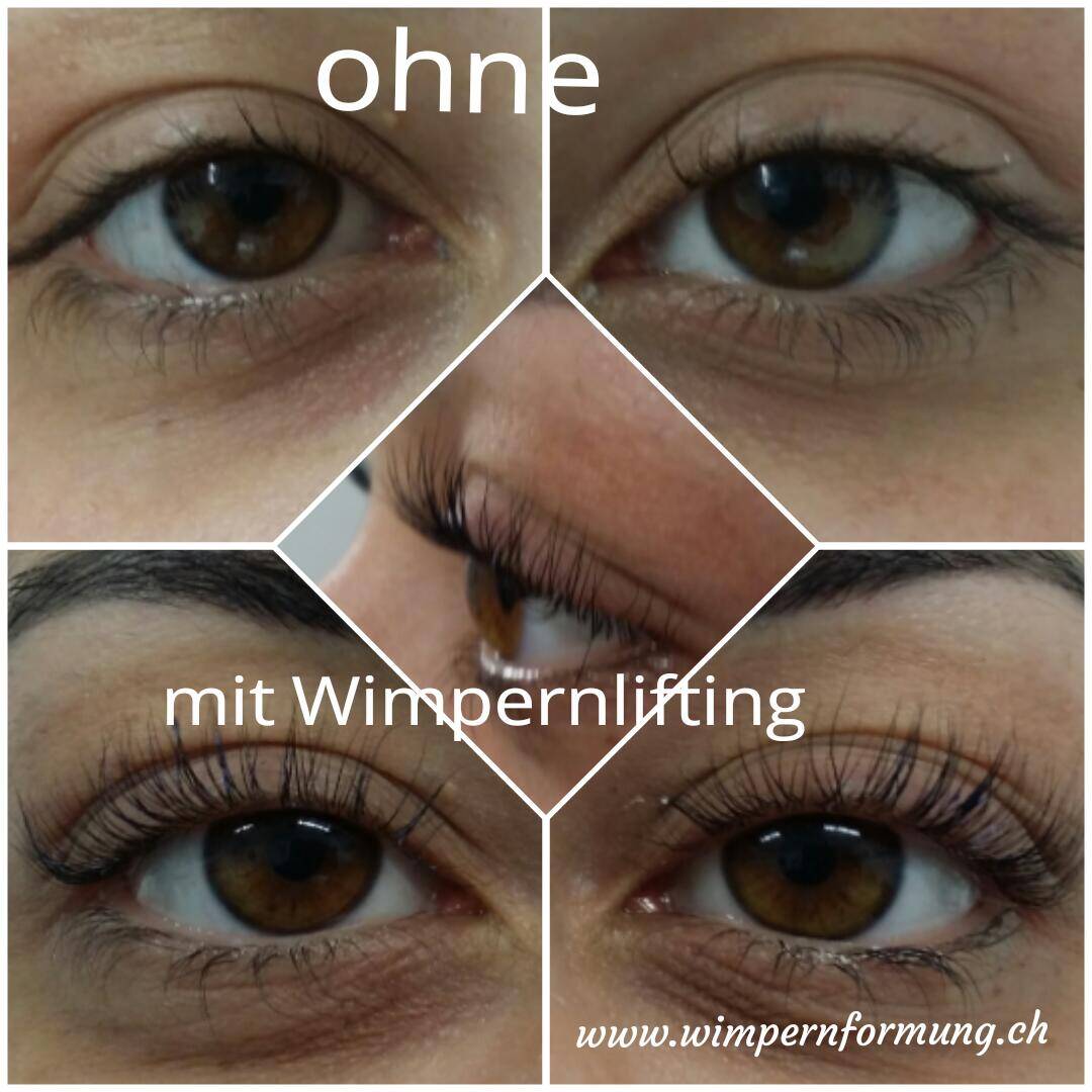 Wimpernlifting in Winterthur für Naturwimpern