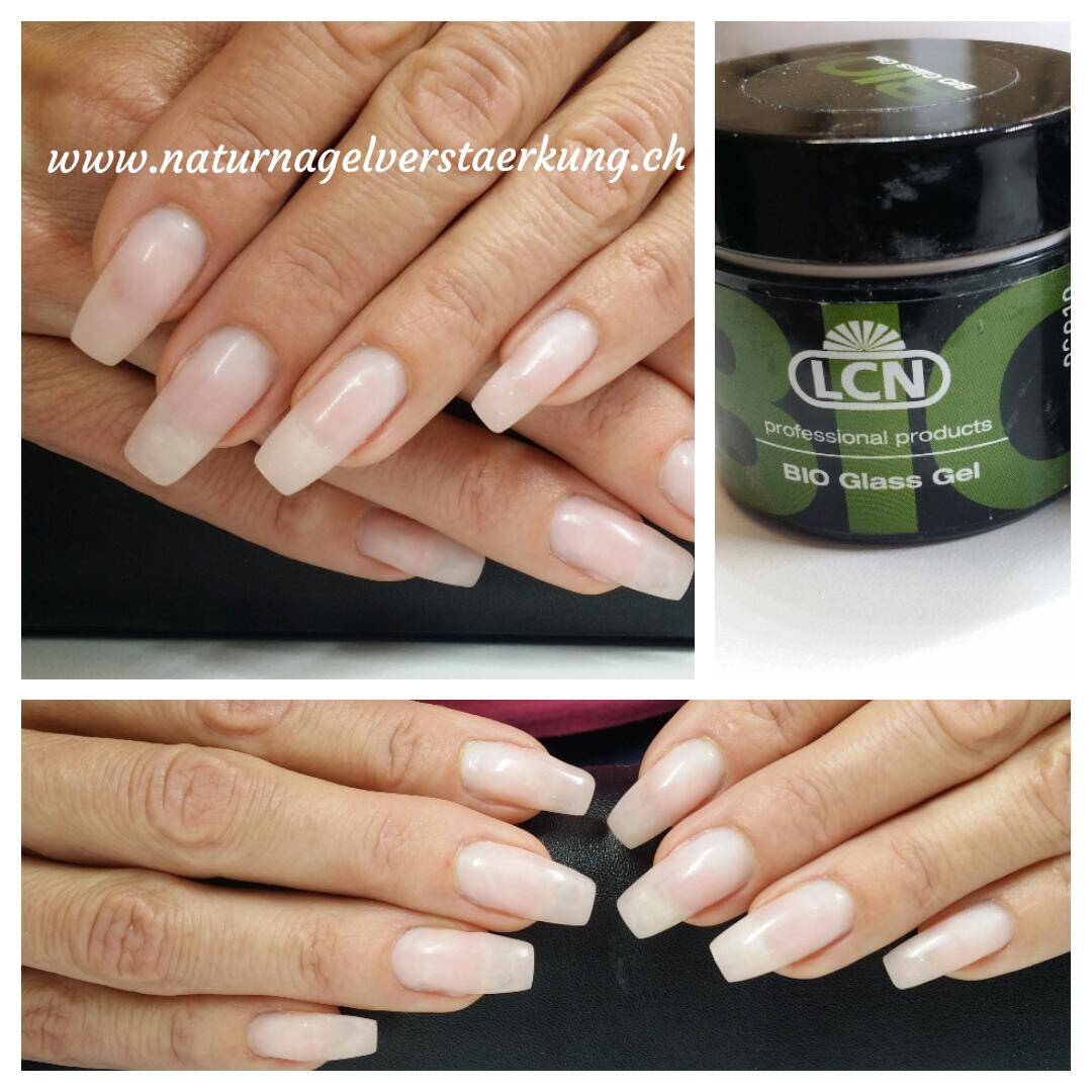 Gelnägel mit dem LCN Bio Glass Gel