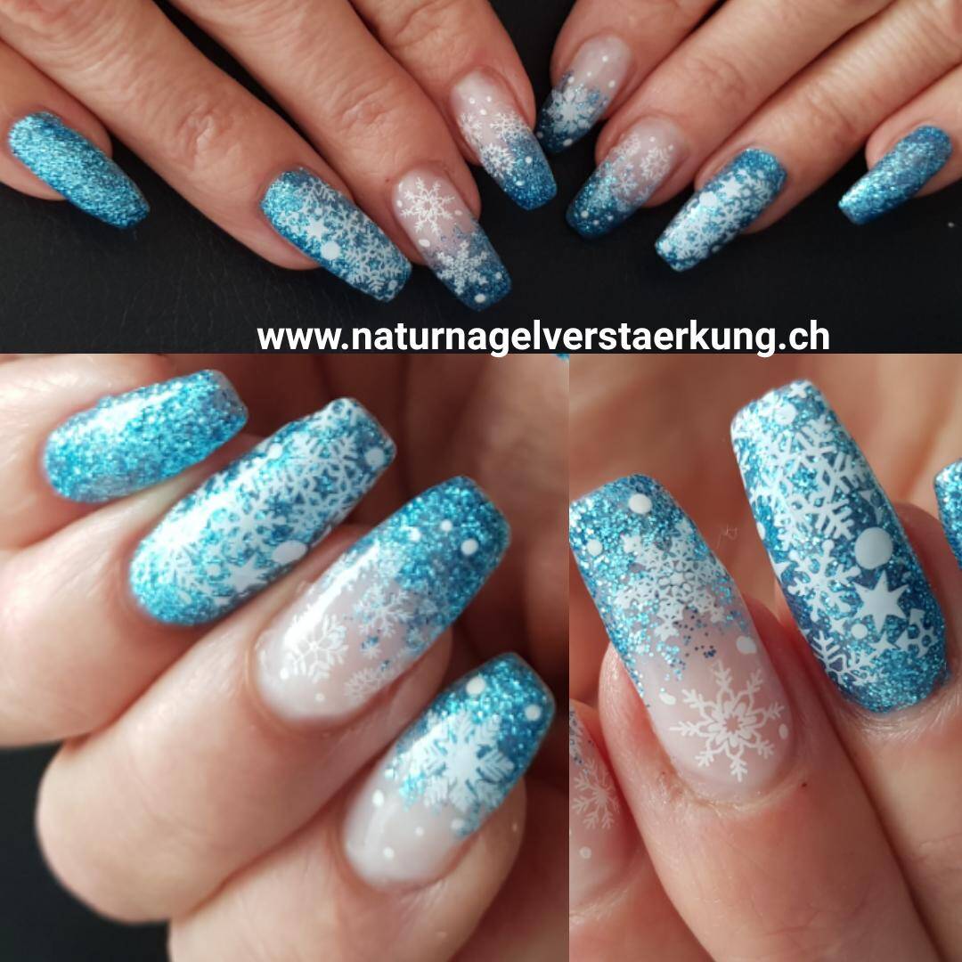 Nagelstudio Winterthur Snowflake Nails